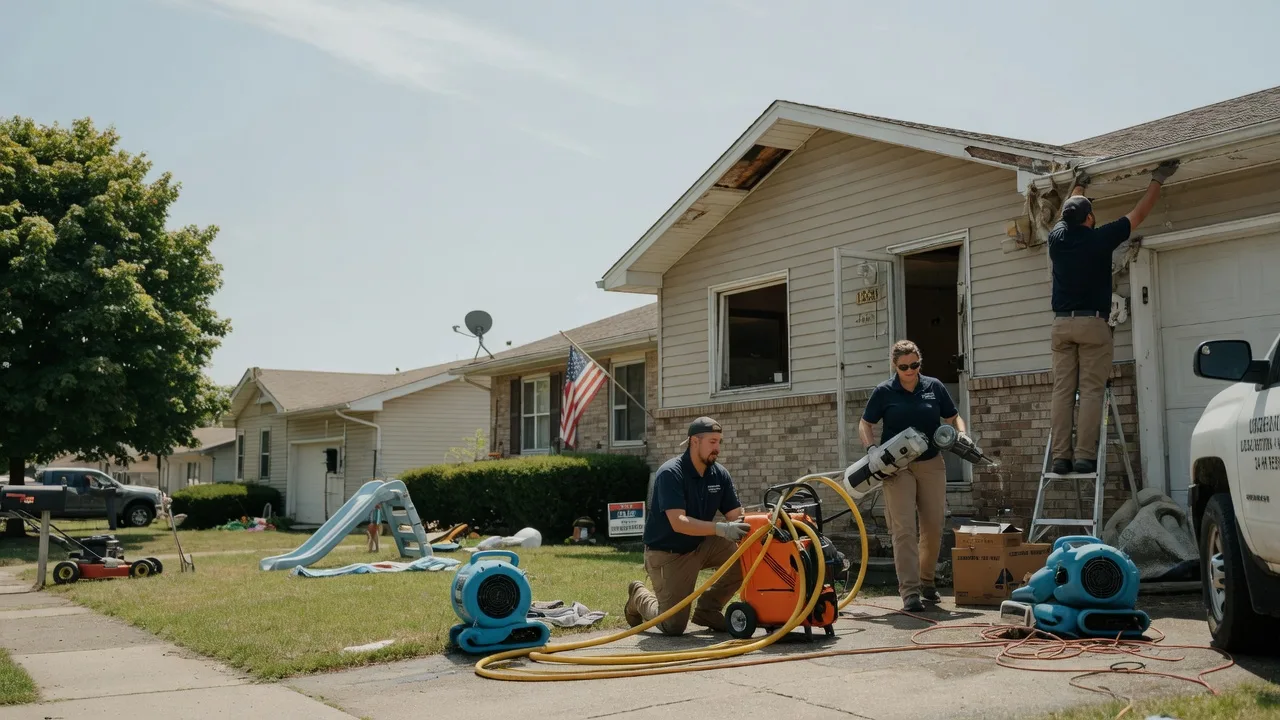 Water Damage Restoration in Greens Fork, IN near me